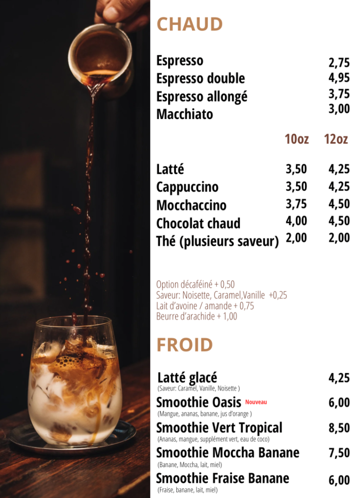 Vente de dessert Laval